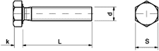 ŚRUBA DIN933 3X8 A4