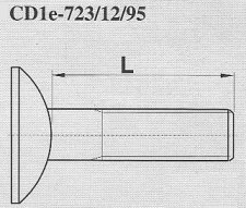 ŚRUBA STOPOWA 22X65