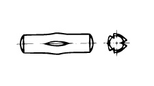 KOŁEK DIN1475 1,5X14 (opak.250 sztuk)